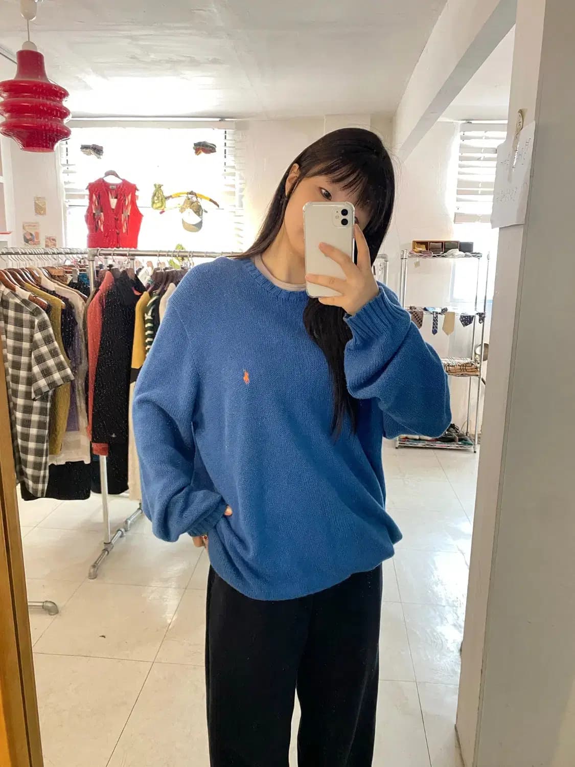 폴로 랄프로렌 라운드 니트 (Man L) 13238 상품이미지1