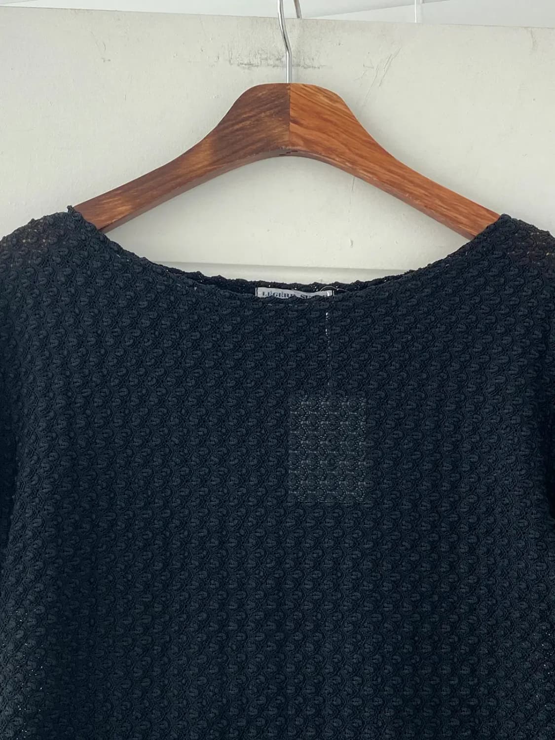 빈티지 1/2 그물 니트 13235 상품이미지4