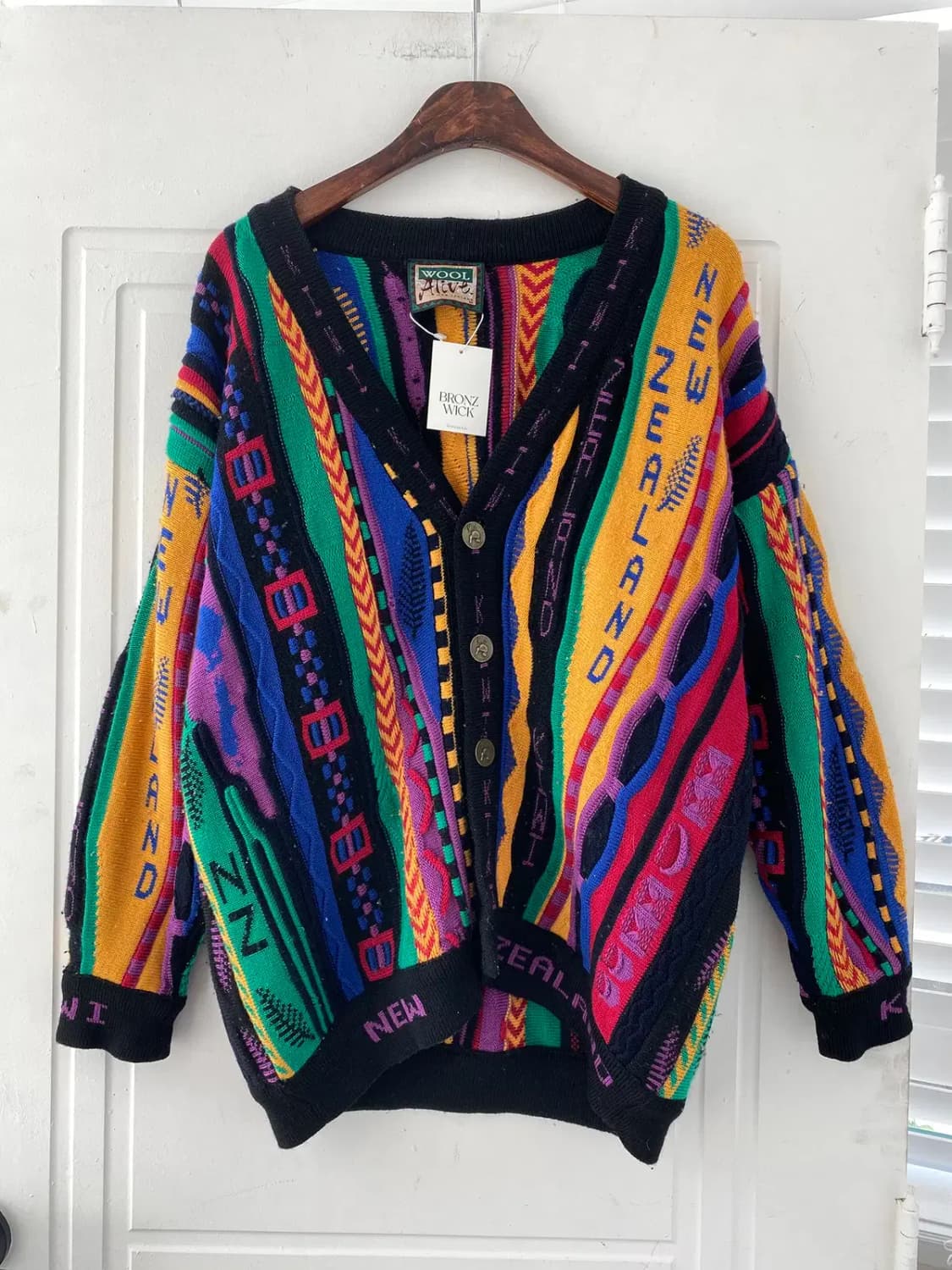 울얼라이브 패턴 가디건 (Man M) 13234 상품이미지2