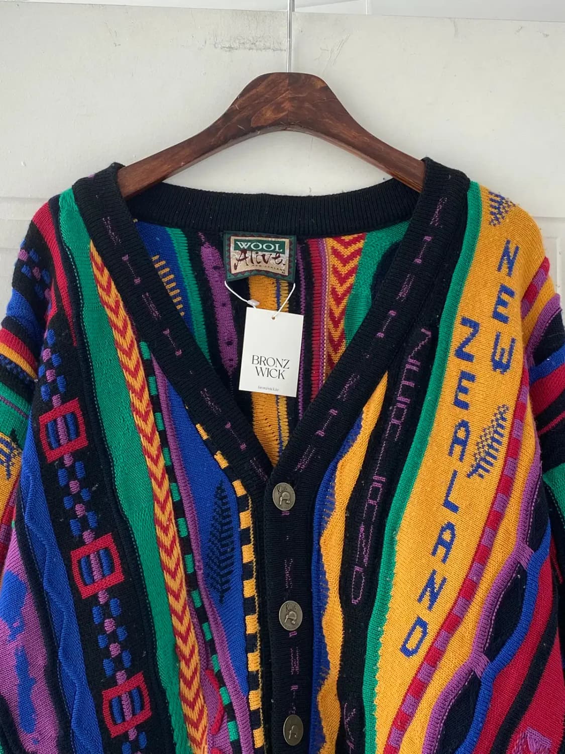 울얼라이브 패턴 가디건 (Man M) 13234 상품이미지4