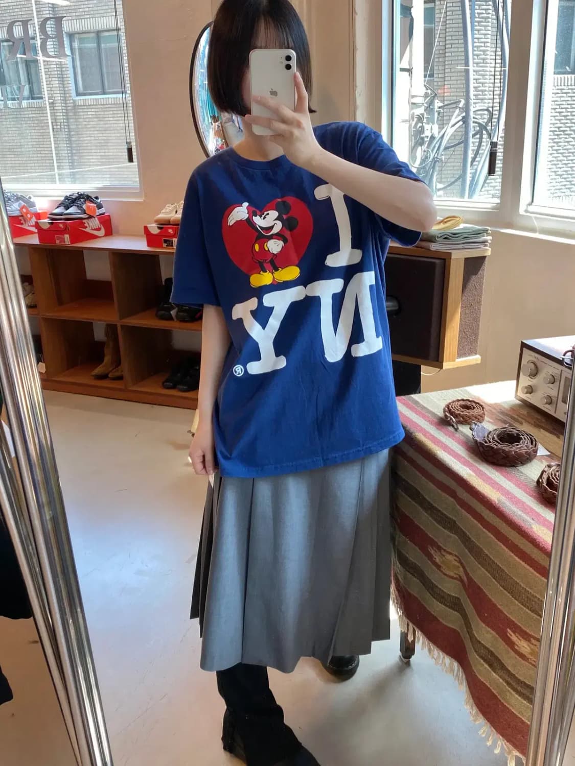 디즈니 미키 1/2 티셔츠 (Man XL) B1662 상품이미지2