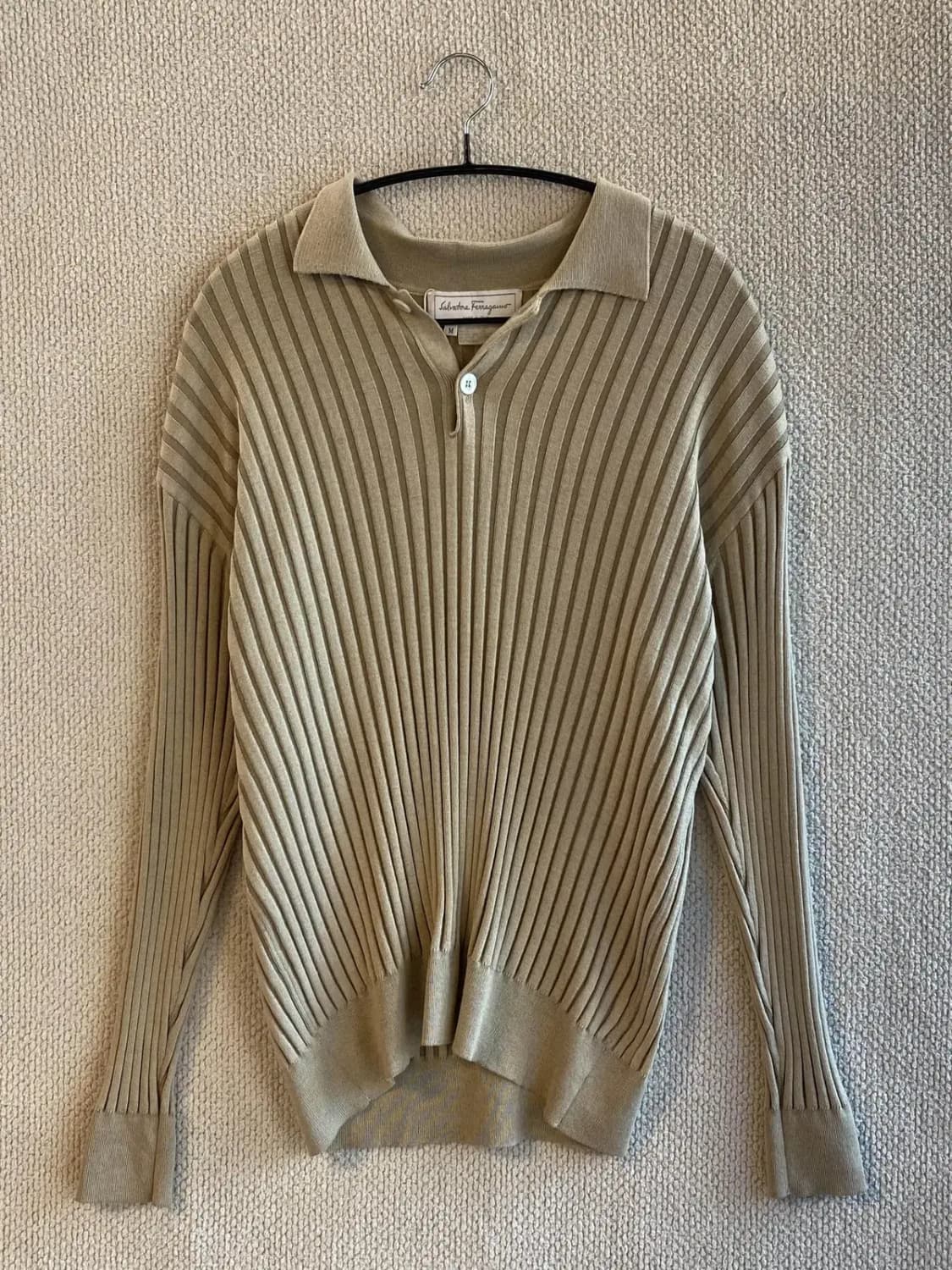 페레가모 카라 니트 (Man M) B1685 상품이미지2