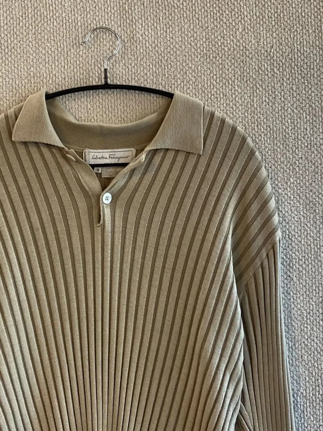 페레가모 카라 니트 (Man M) B1685 상품이미지3