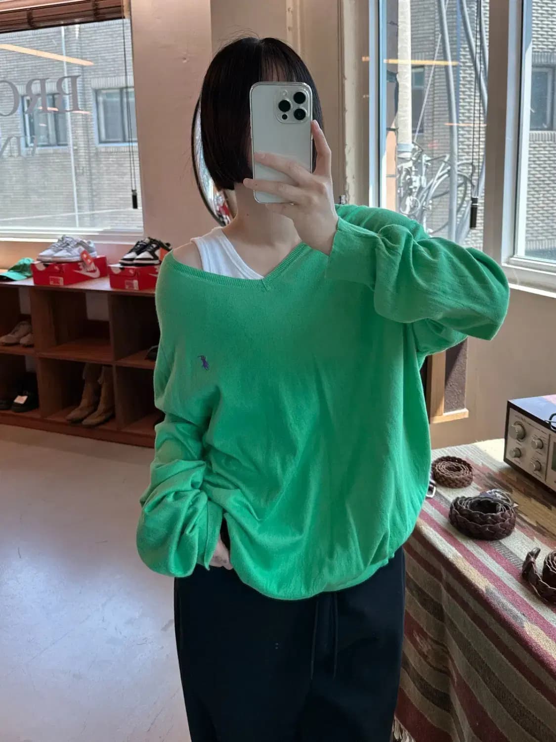 폴로 랄프로렌 브이넥 니트 (Man 2XL) B1681 상품이미지1