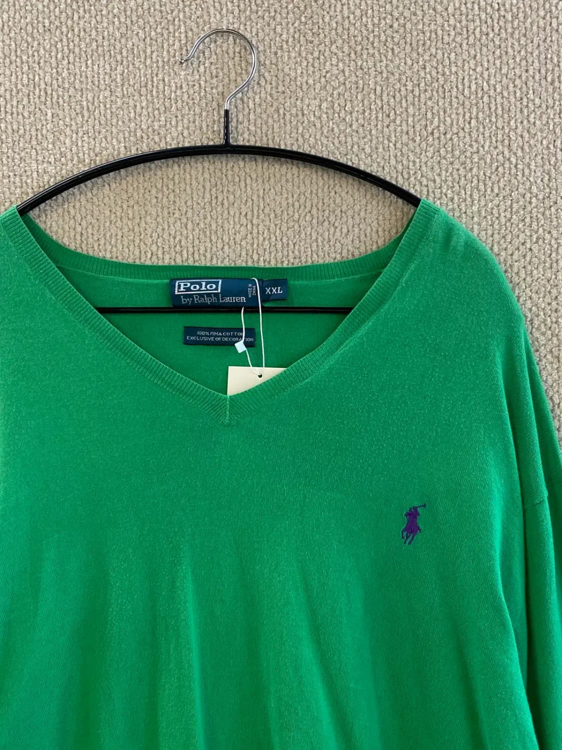 폴로 랄프로렌 브이넥 니트 (Man 2XL) B1681 상품이미지4