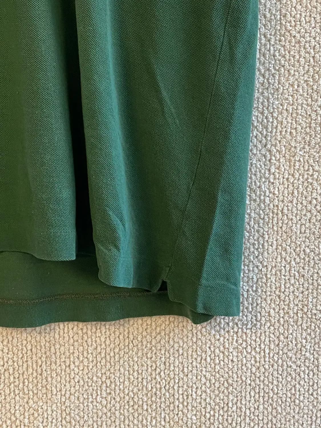 라코스테 1/2 카라 티셔츠 (Man S) B1696 상품이미지4