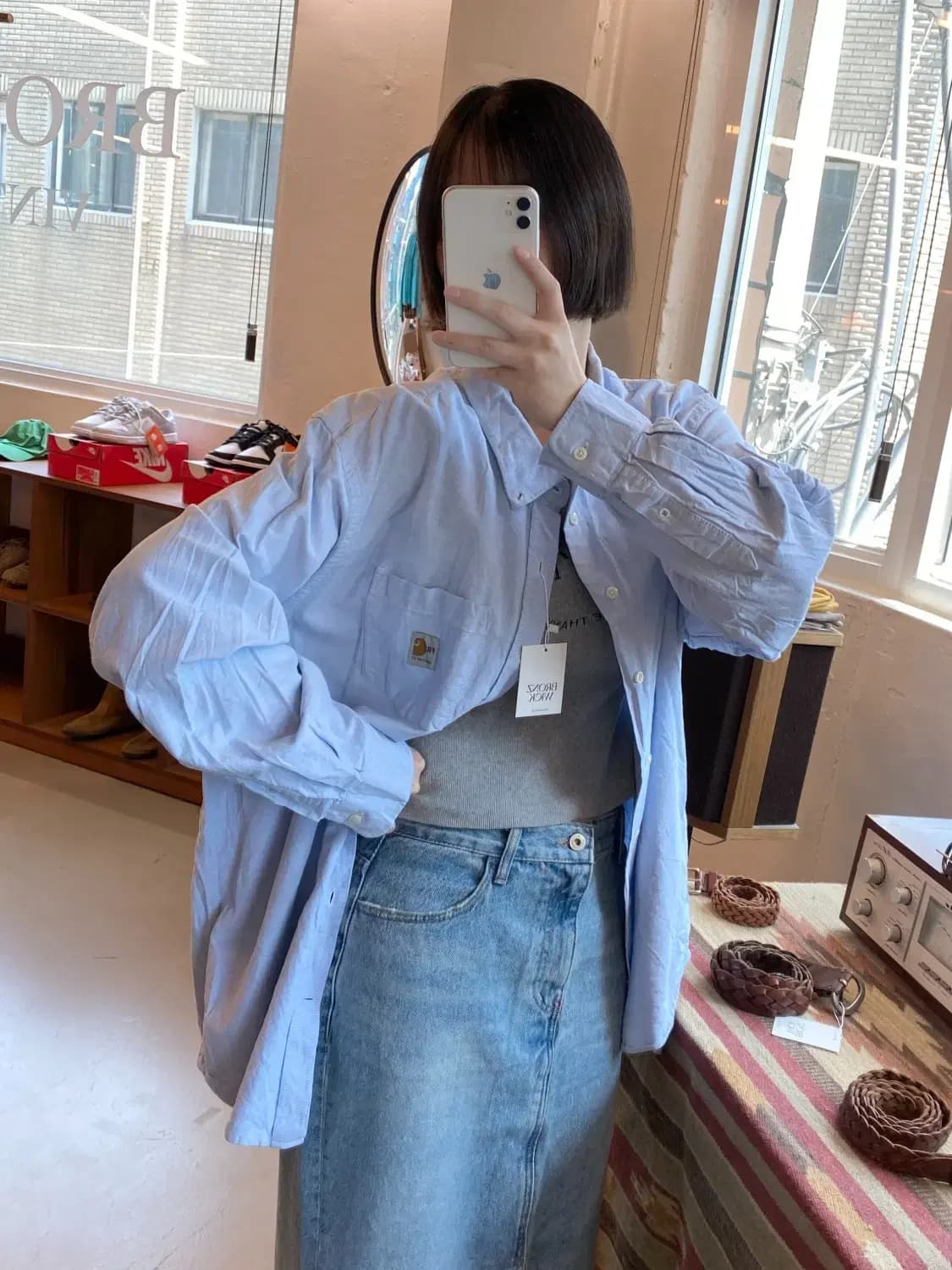 칼하트 포켓 셔츠 (Man 2XL) B1692 상품이미지1