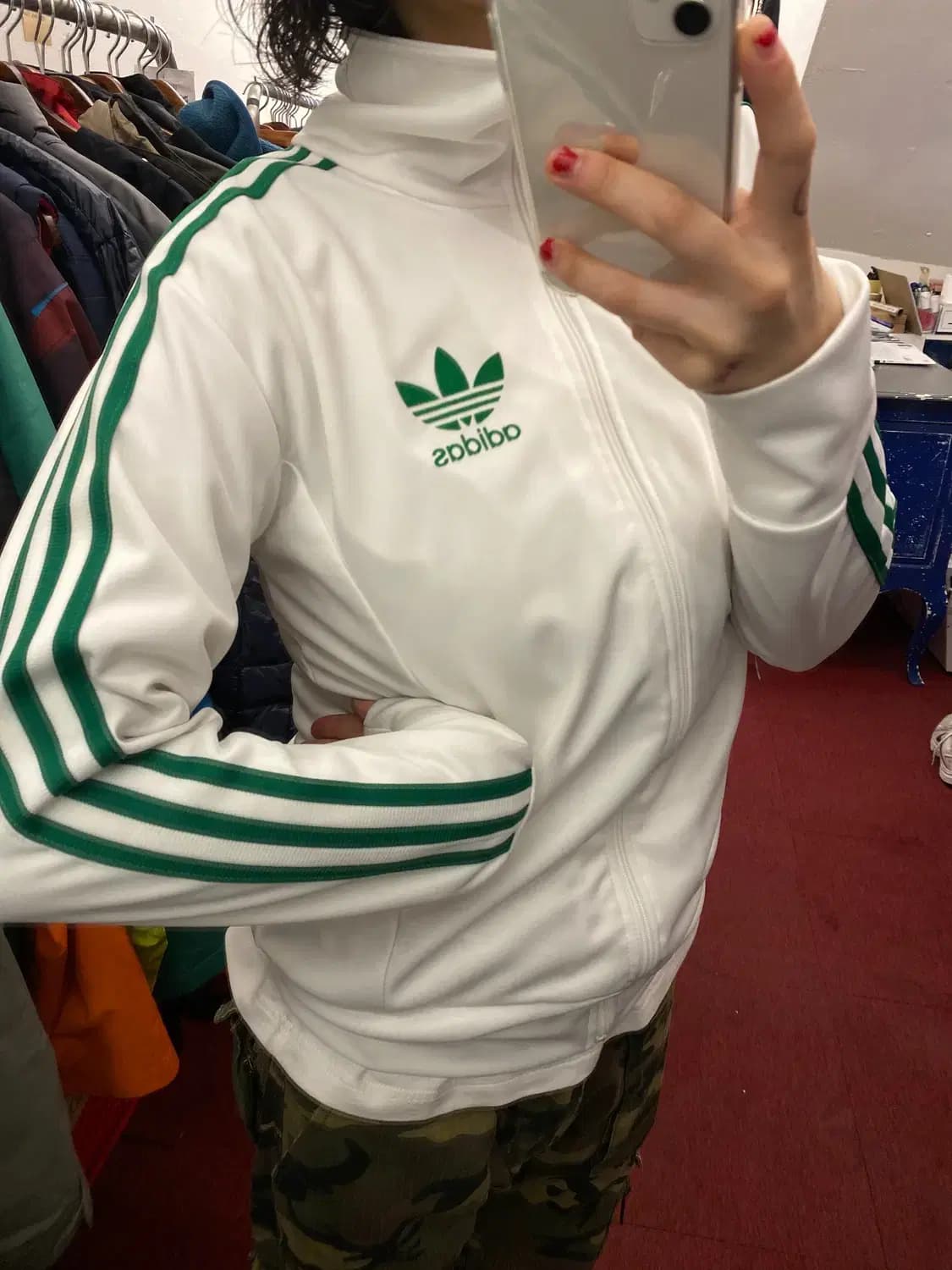 아디다스 트랙탑 져지 (Woman M) 13290 상품이미지1