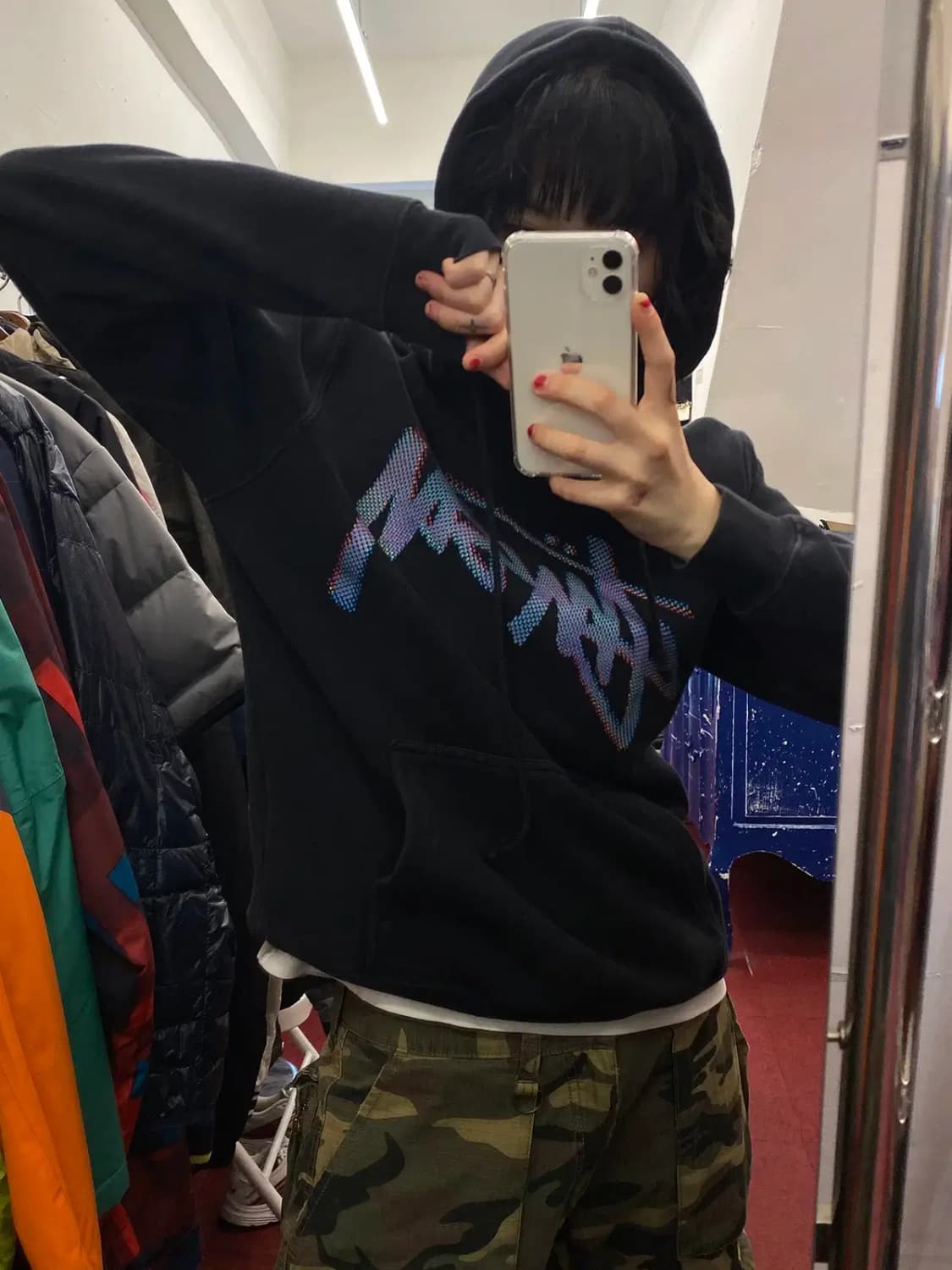 스투시 로고 후드티 (Man S) 13284 상품이미지2