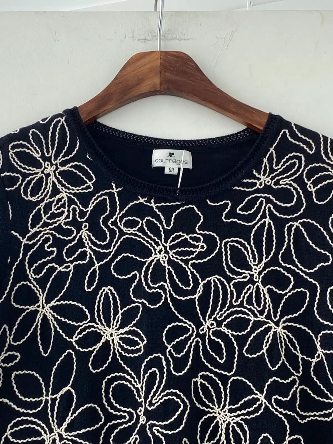 꾸레쥬 니트 티셔츠 (Woman M) 13313 상품이미지4