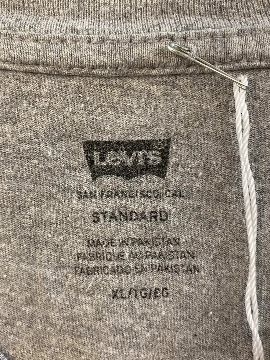 Levi's Printing 1/2 T-shirt (Man XL) B17 상품이미지6