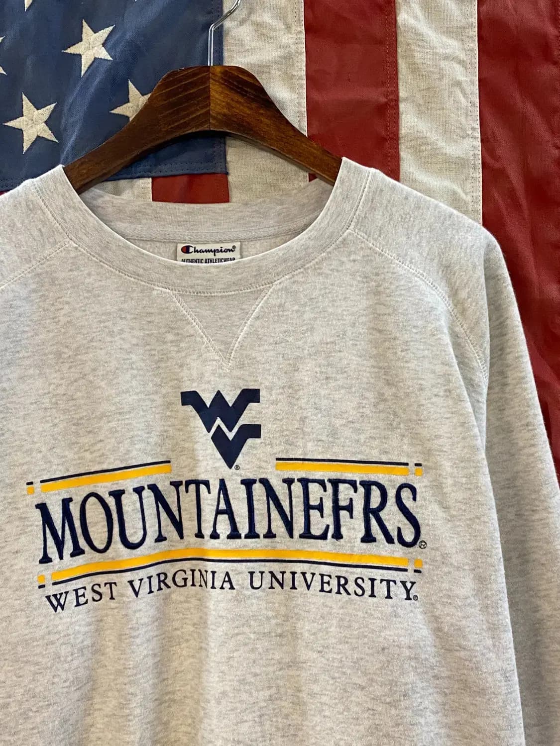 Champion West Virginia Sweatshirt (Man L 상품이미지1