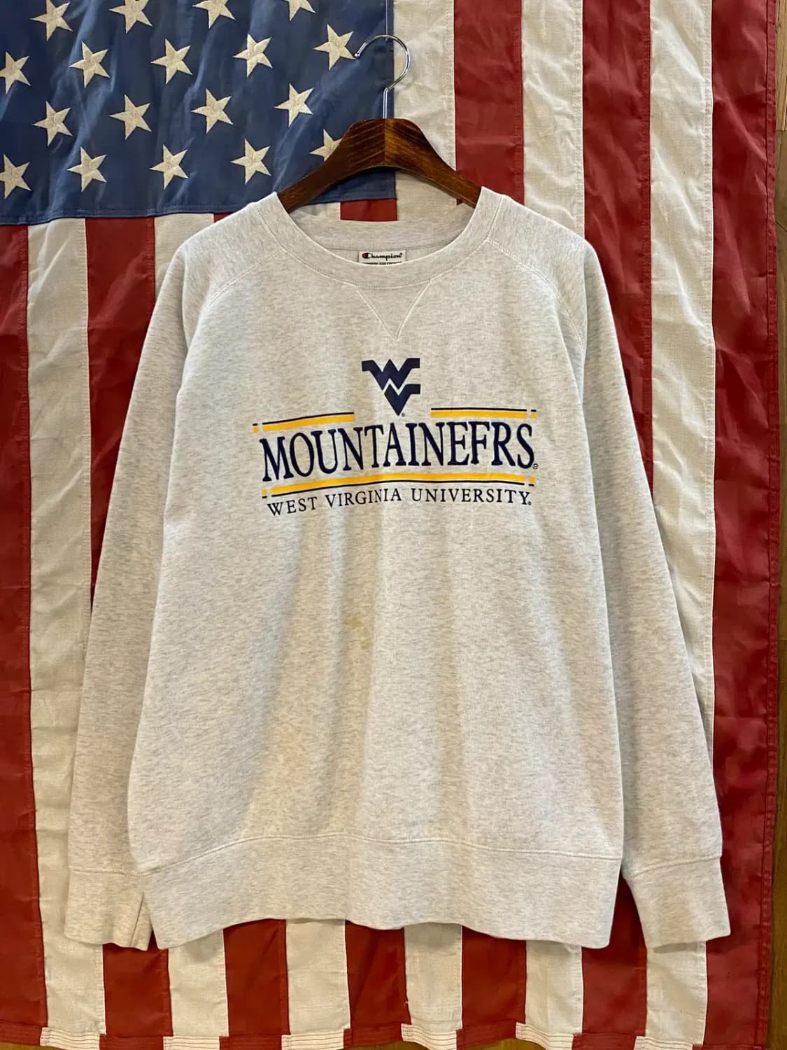 Champion West Virginia Sweatshirt (Man L 상품이미지2