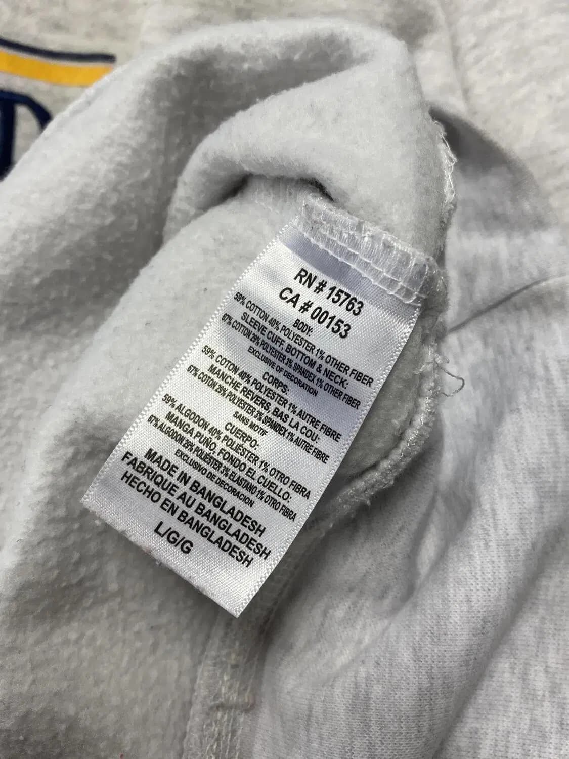 Champion West Virginia Sweatshirt (Man L 상품이미지8