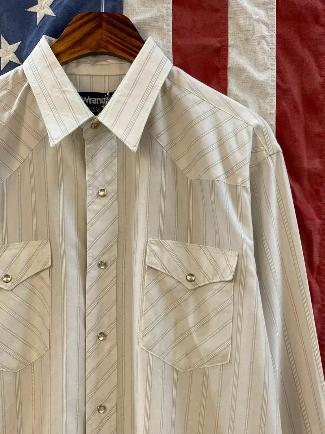 00's Wrangler Striped Shirt (Man 2XL) B1 상품이미지2