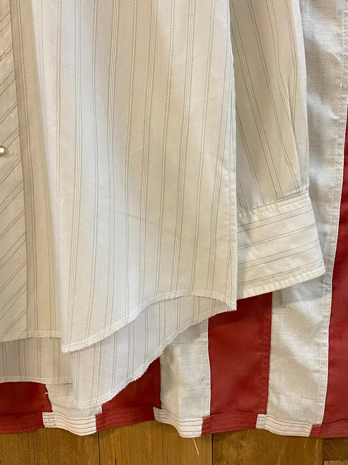 00's Wrangler Striped Shirt (Man 2XL) B1 상품이미지3