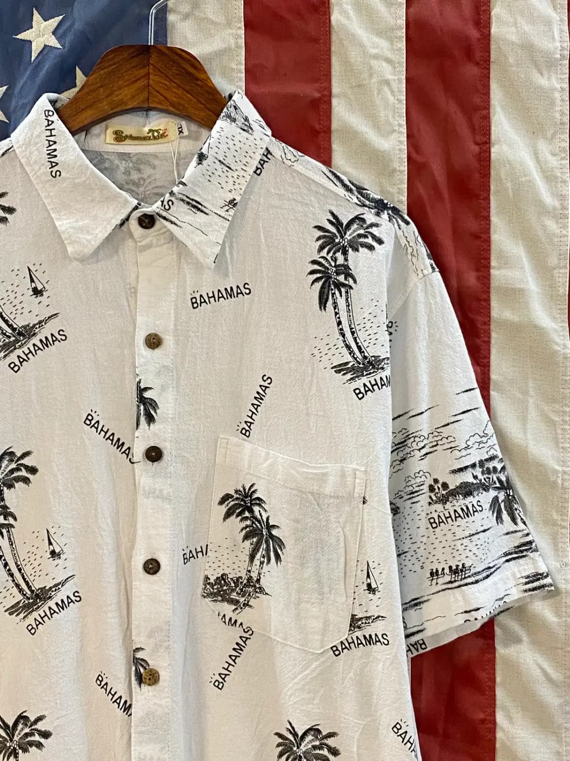 Hawaiian 1/2 Shirt (Man XL) B1704 상품이미지2
