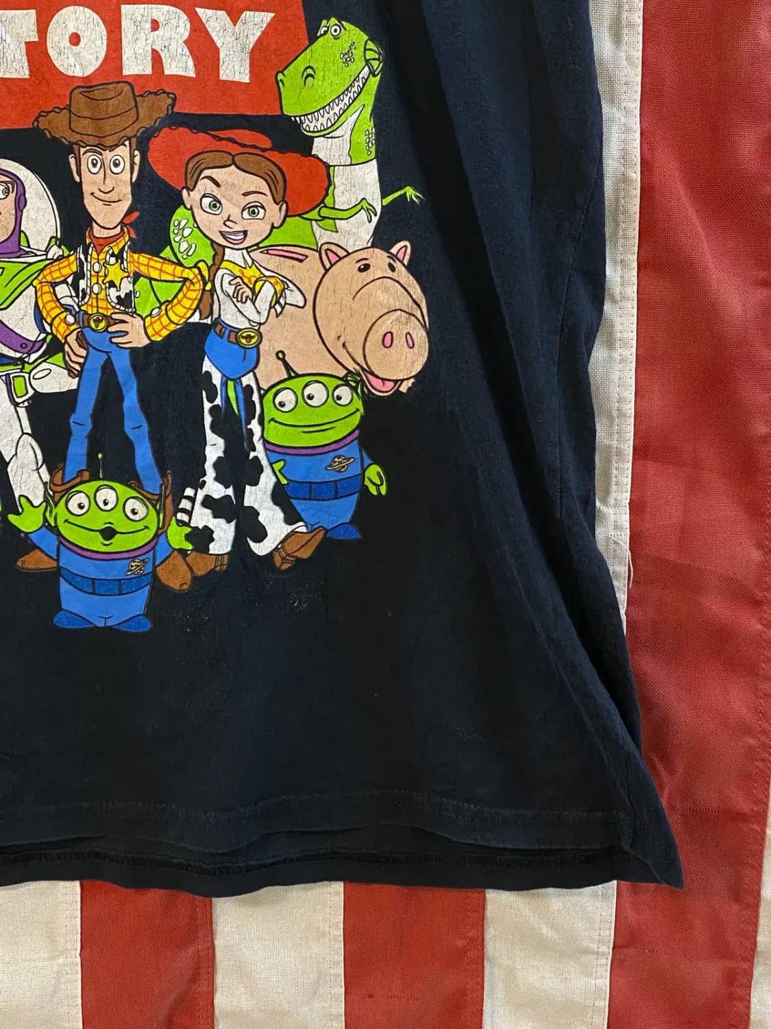90's Disney Pixar Toy Story 1/2 T-Shirt 상품이미지3