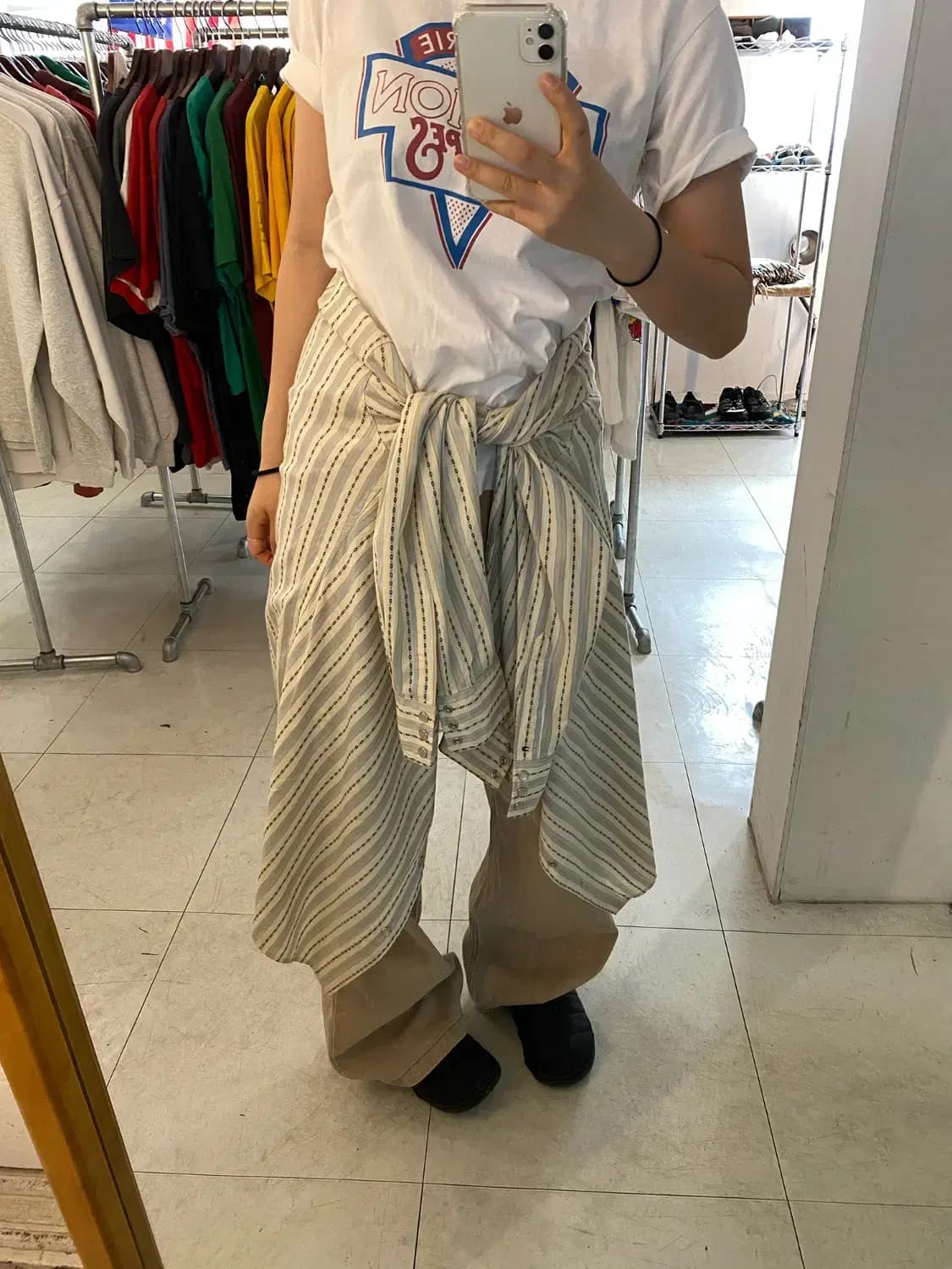 타미힐피거 패턴 셔츠 (Man XXL) 13381 상품이미지1