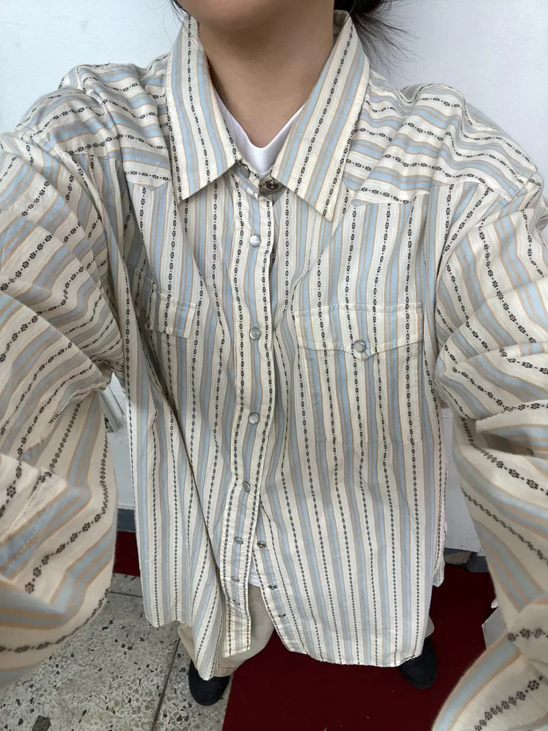 타미힐피거 패턴 셔츠 (Man XXL) 13381 상품이미지2