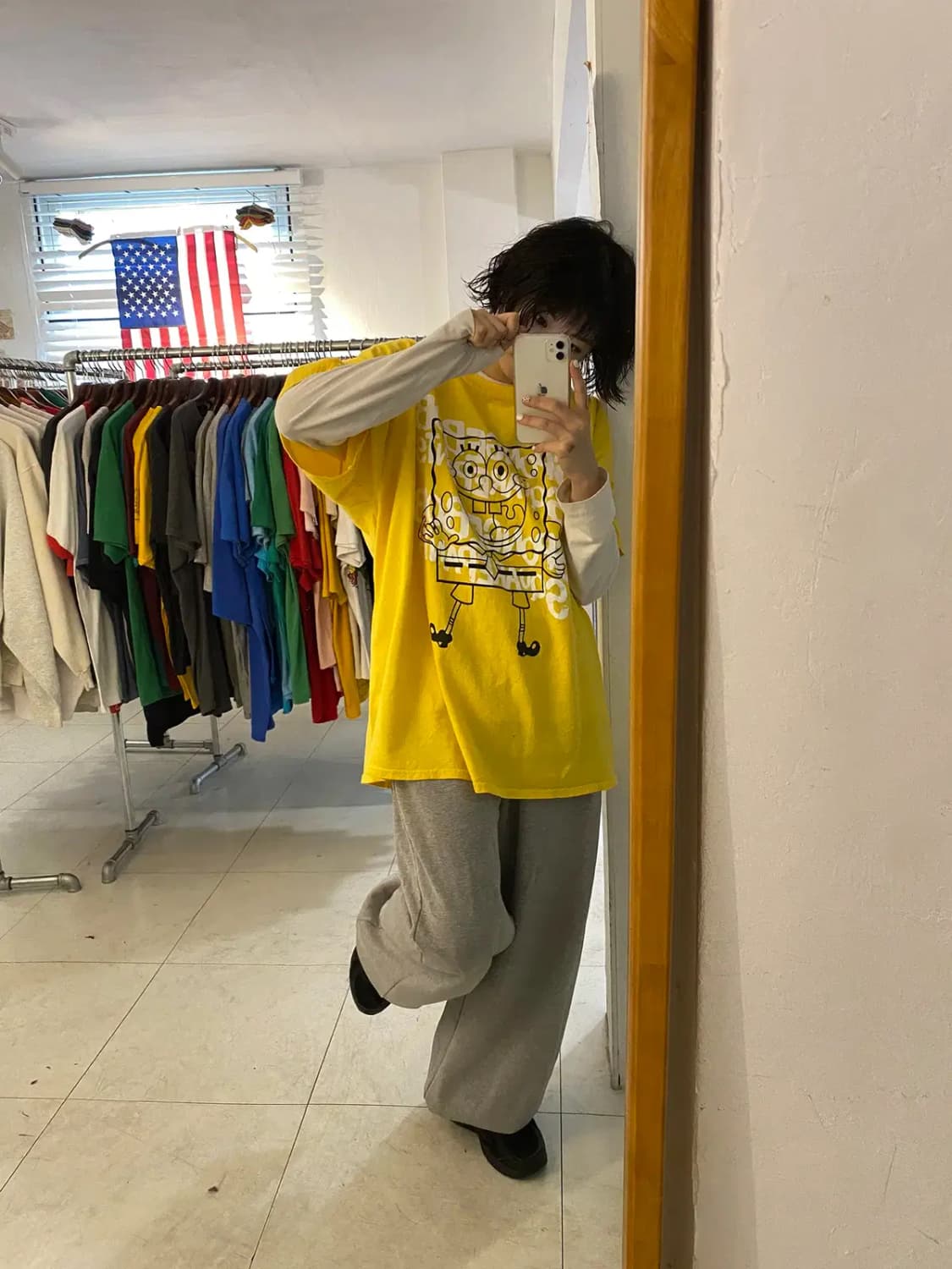 스폰지밥 반팔 티셔츠 (Man XL) 13360 상품이미지2