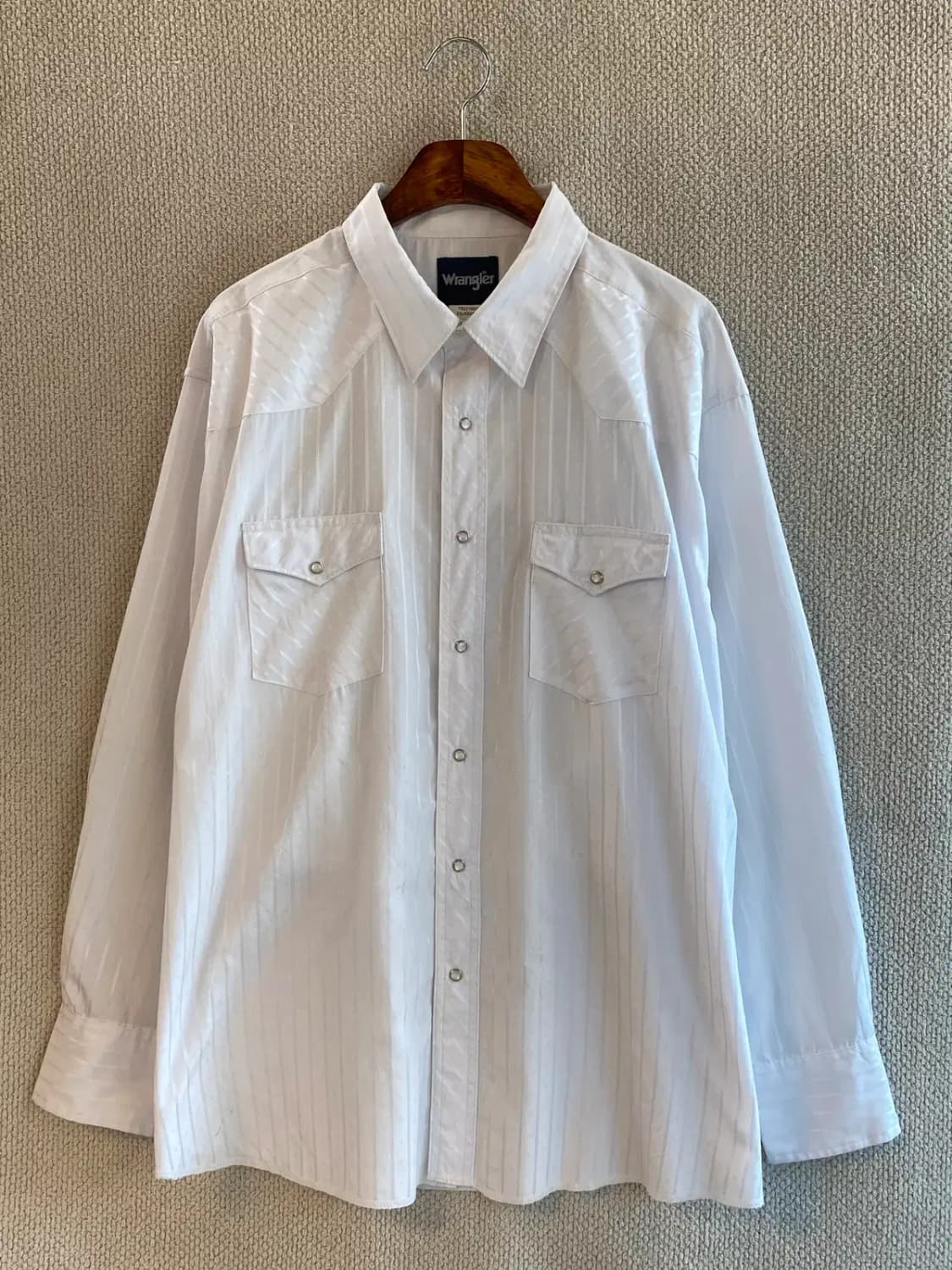 랭글러 스트라이프 셔츠 (Man 2XL) B1730 상품이미지3