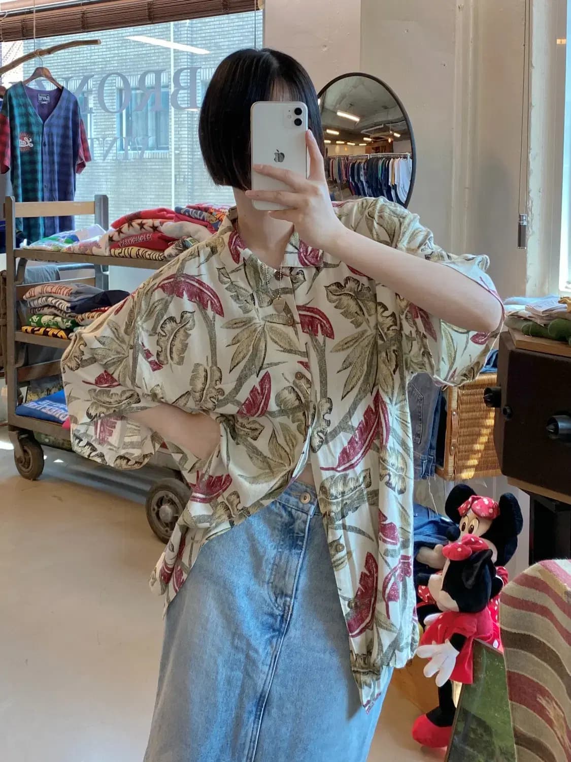 라운드트리&요크 하와이안 셔츠 (Man 2XL) B1728 상품이미지1