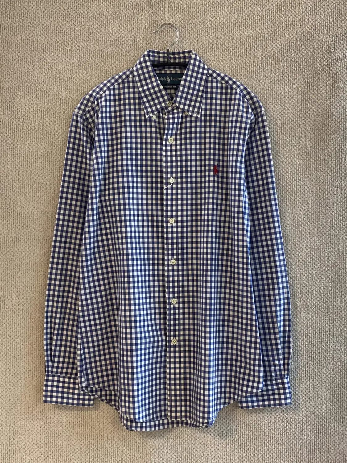 폴로 랄프로렌 체크 셔츠 (Man S) B1752 상품이미지2