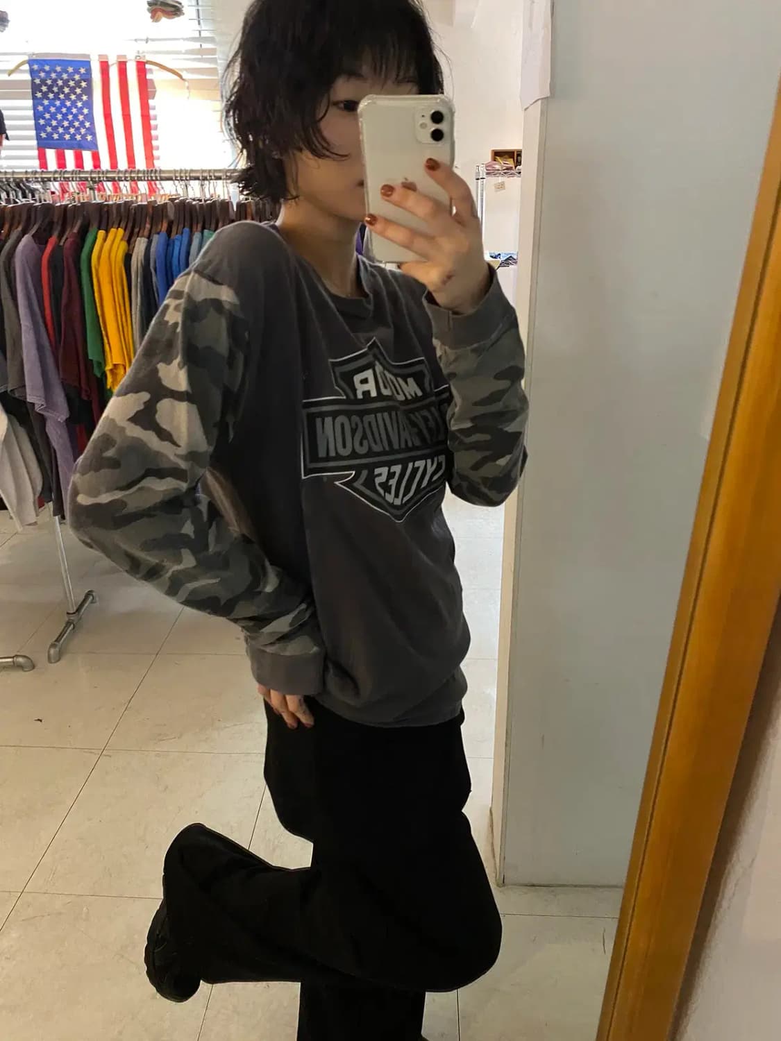 할리데이비슨 긴팔 티셔츠 (Man M) 13406 상품이미지2