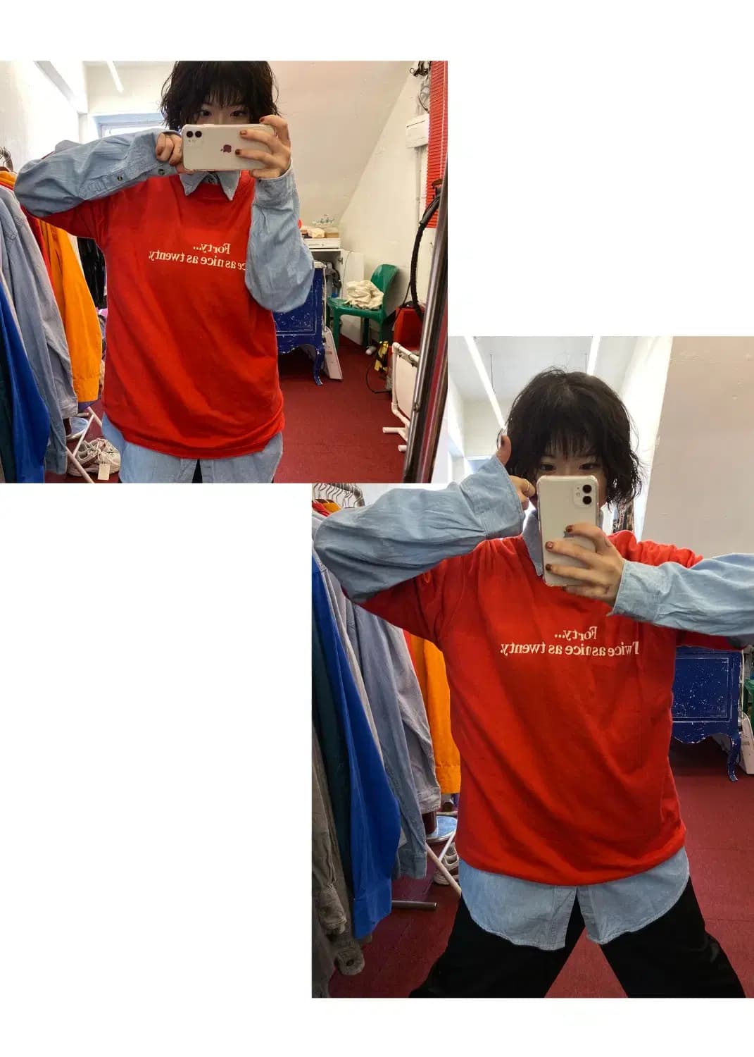 저지스 반팔 티셔츠 Made in USA, 50 / 50 (Man XL) 상품이미지1