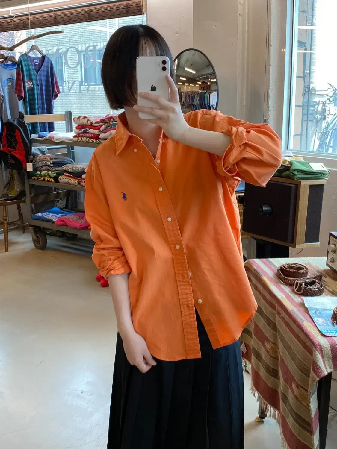 폴로 랄프로렌 솔리드 셔츠 (Man M~L) B1758 상품이미지1