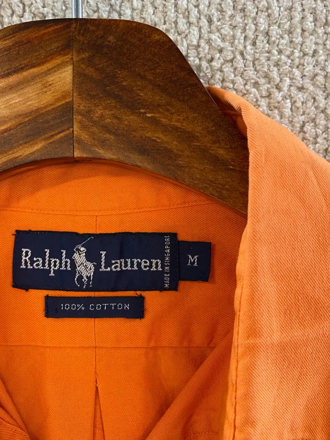 폴로 랄프로렌 솔리드 셔츠 (Man M~L) B1758 상품이미지8