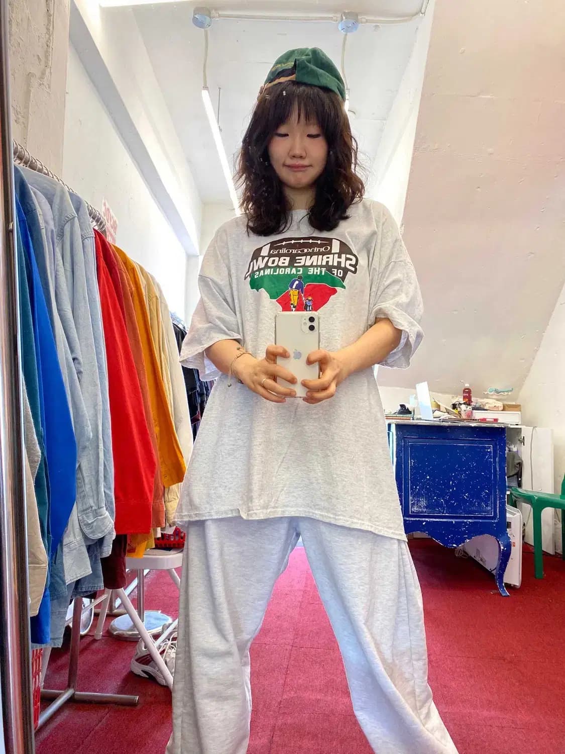 챔피온 1/2 반팔 티셔츠 (Man XXL) 13449 상품이미지1