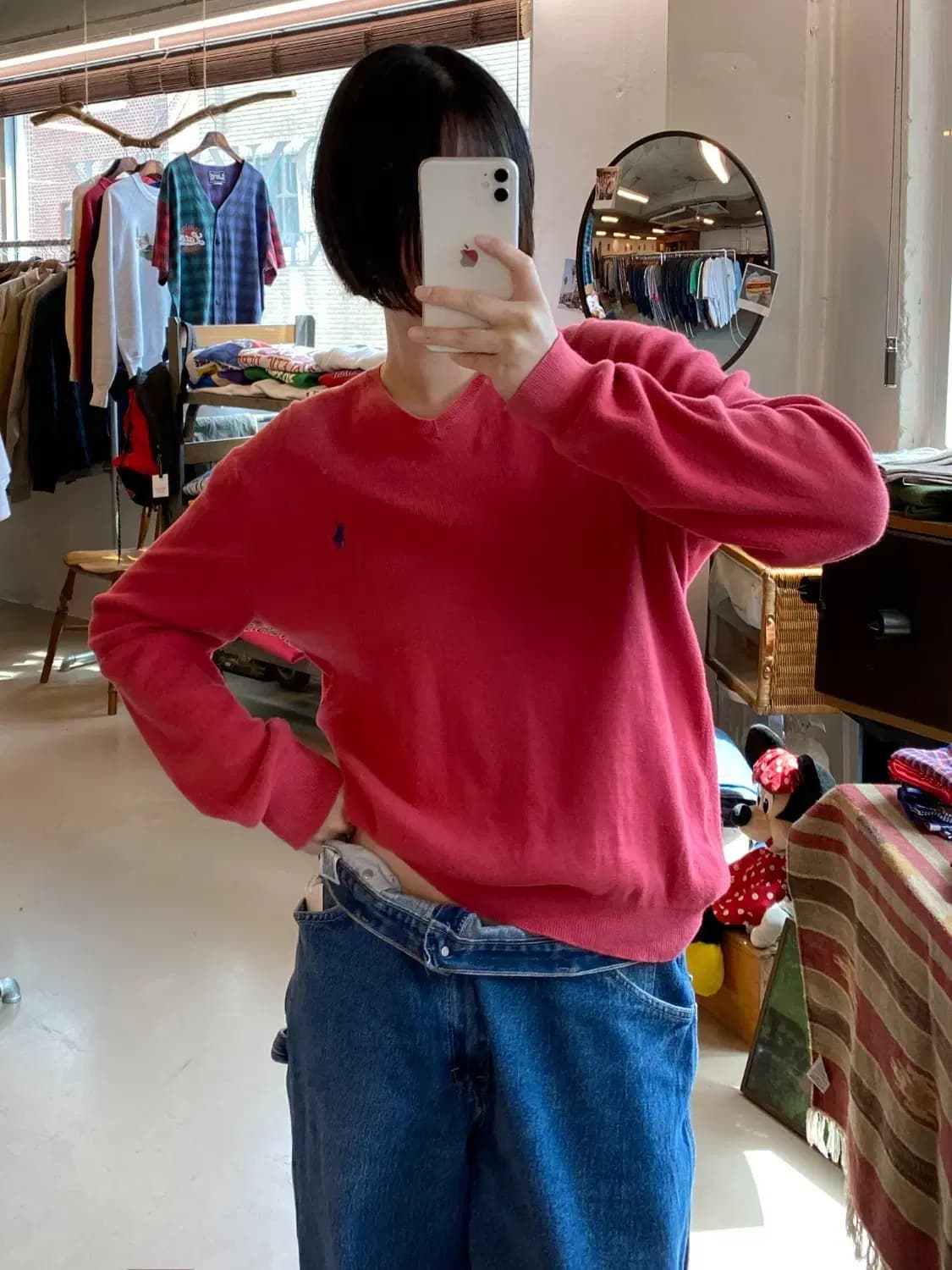 폴로 랄프로렌 브이넥 니트 (Man S) B1805 상품이미지1