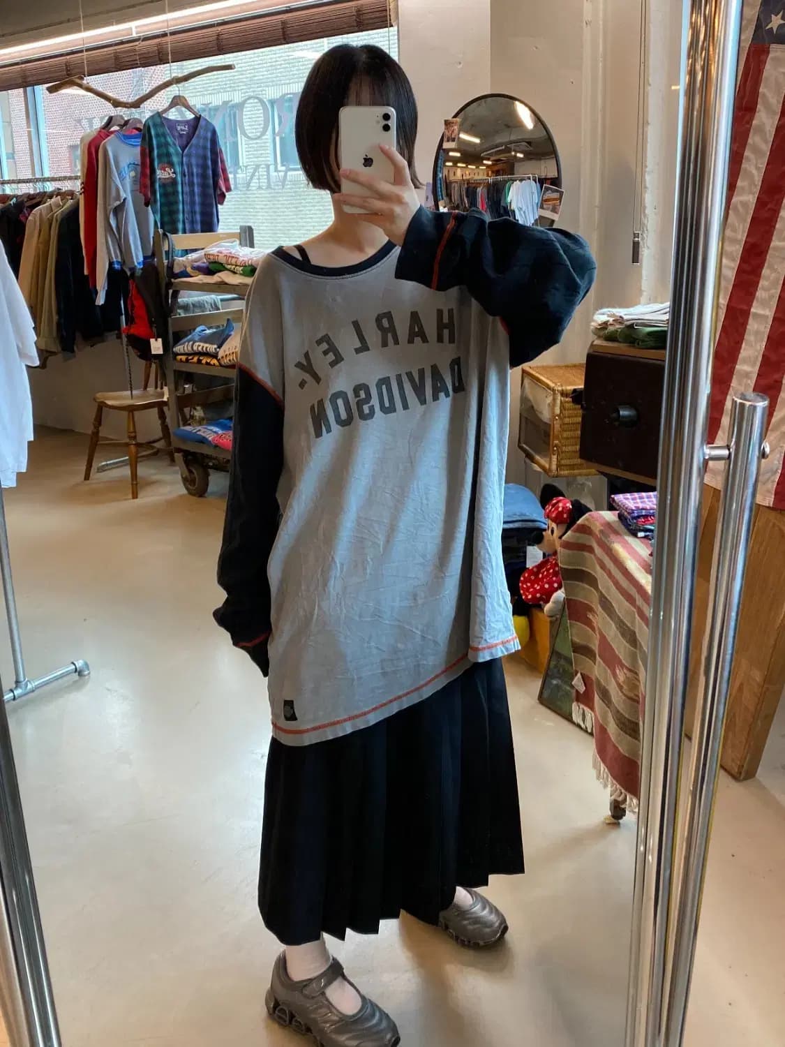 할리데이비슨 긴팔 티셔츠 (Man XL) B1796 상품이미지1