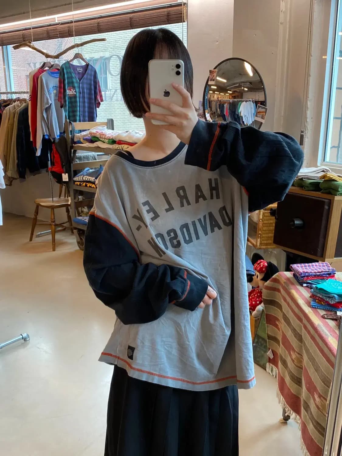 할리데이비슨 긴팔 티셔츠 (Man XL) B1796 상품이미지2