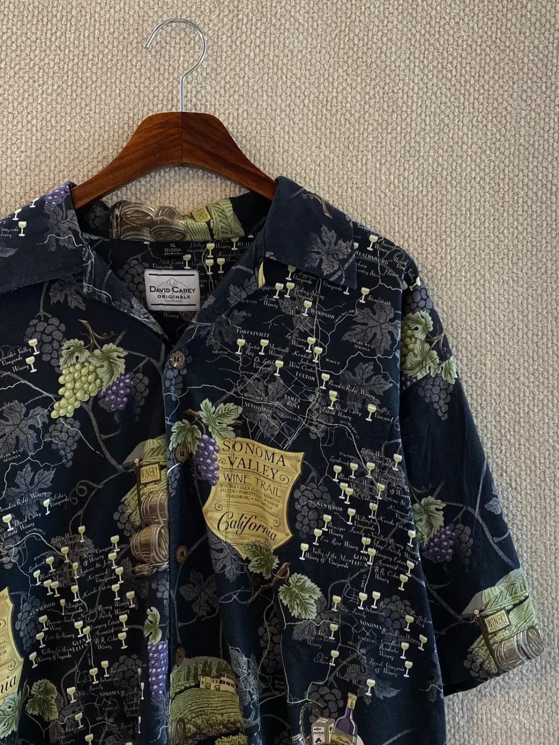 데이비드 캐리 하와이안 셔츠 (Man 2XL) B1795 상품이미지4