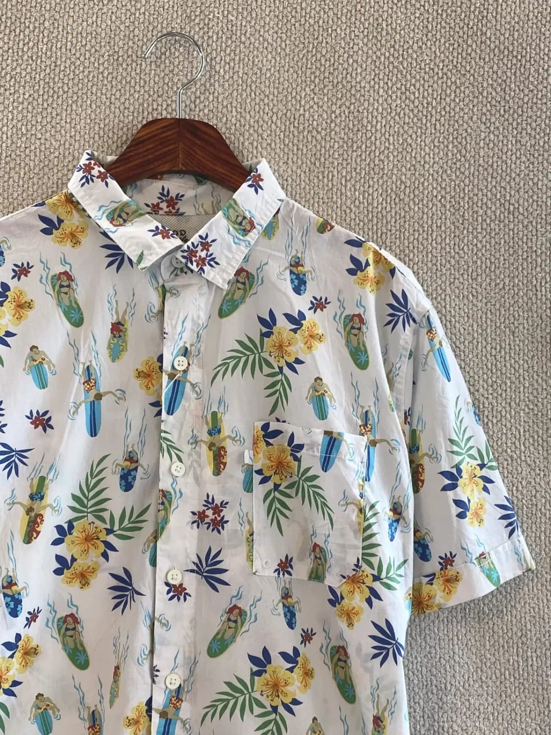 아이조드 하와이안 셔츠 (Man 2XL) B1794 상품이미지5