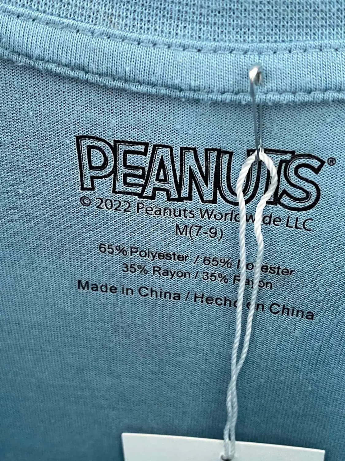 피너츠 스누피 반팔 티셔츠 (Woman M) 13468 상품이미지6