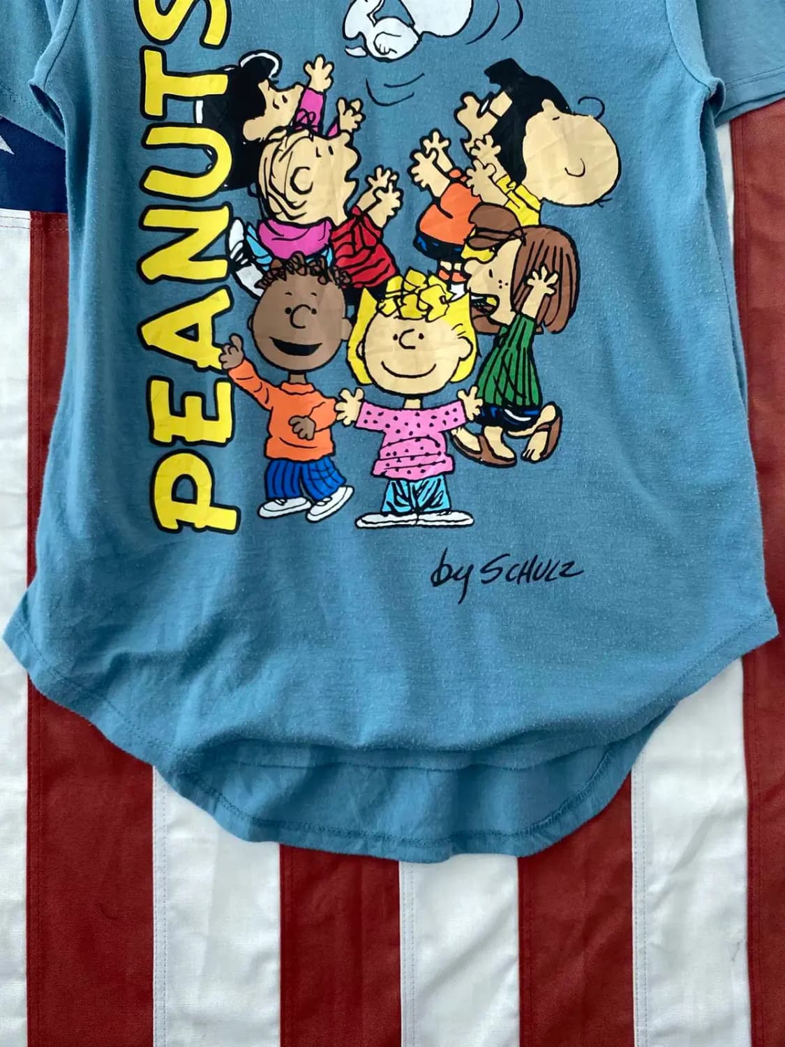 피너츠 스누피 반팔 티셔츠 (Woman M) 13468 상품이미지7