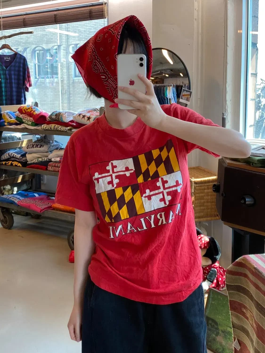 프롯 오브 더 룸 1/2 티셔츠 (Woman S~M) B1821 상품이미지1