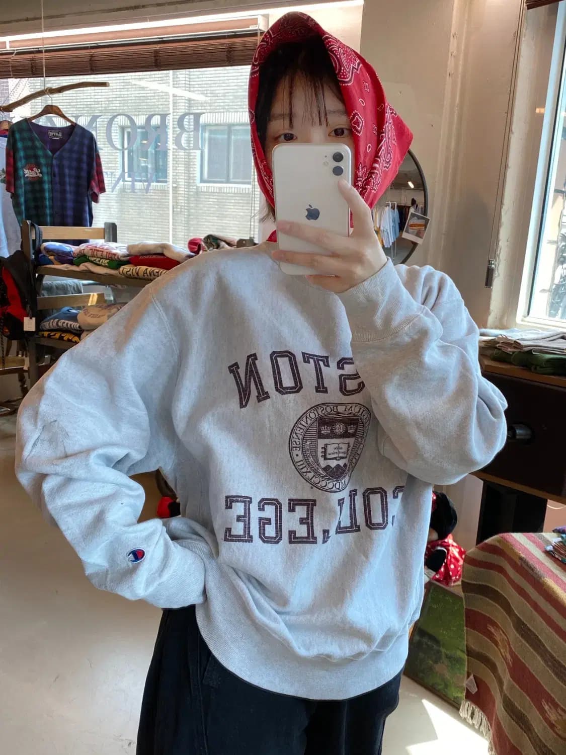 챔피온 스웻셔츠 (Man L) B1819 상품이미지1