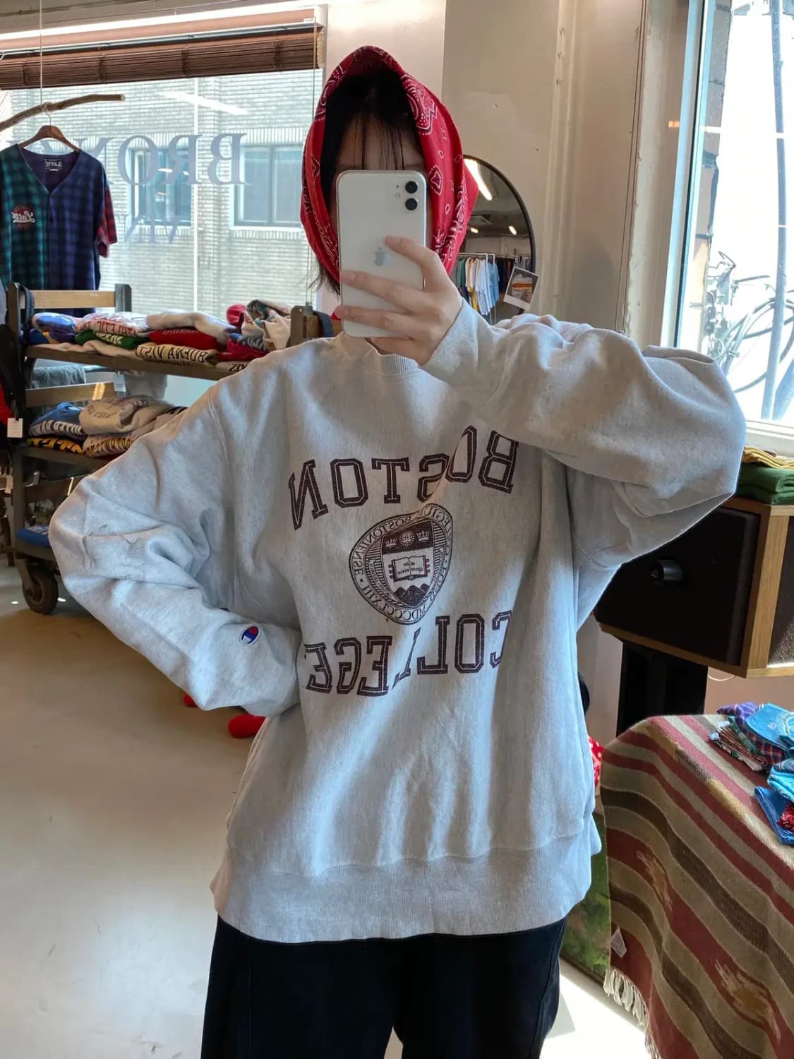 챔피온 스웻셔츠 (Man L) B1819 상품이미지2