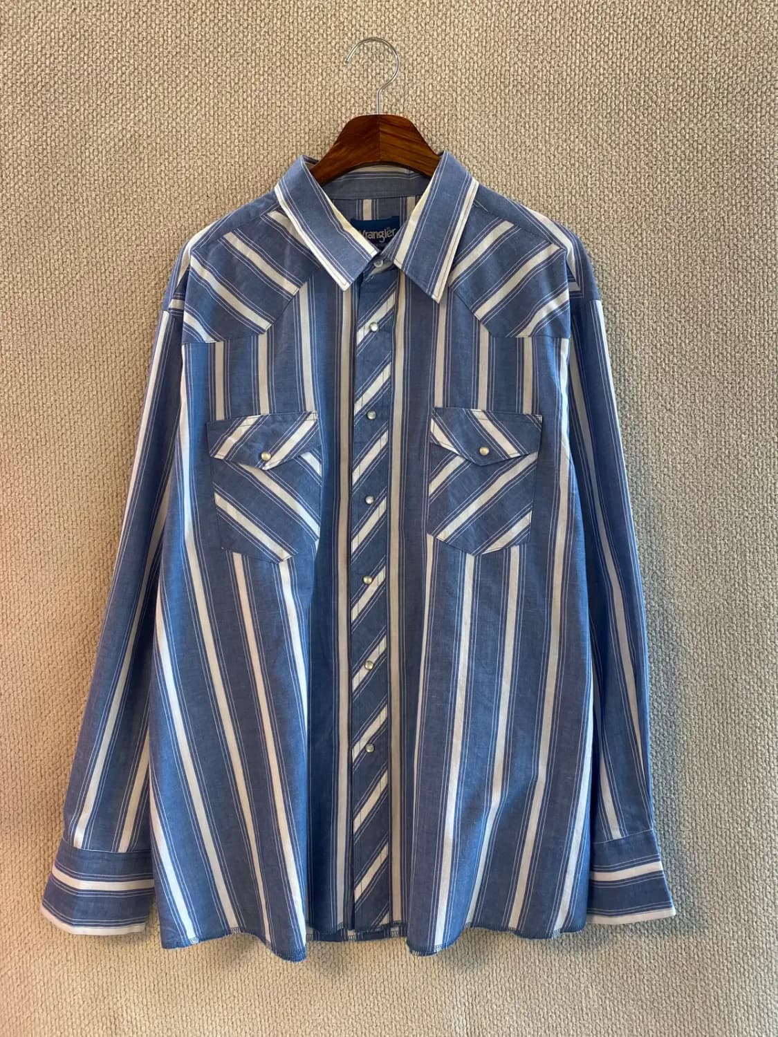 랭글러 스트라이프 셔츠 (Man 2XL) B1807 상품이미지3