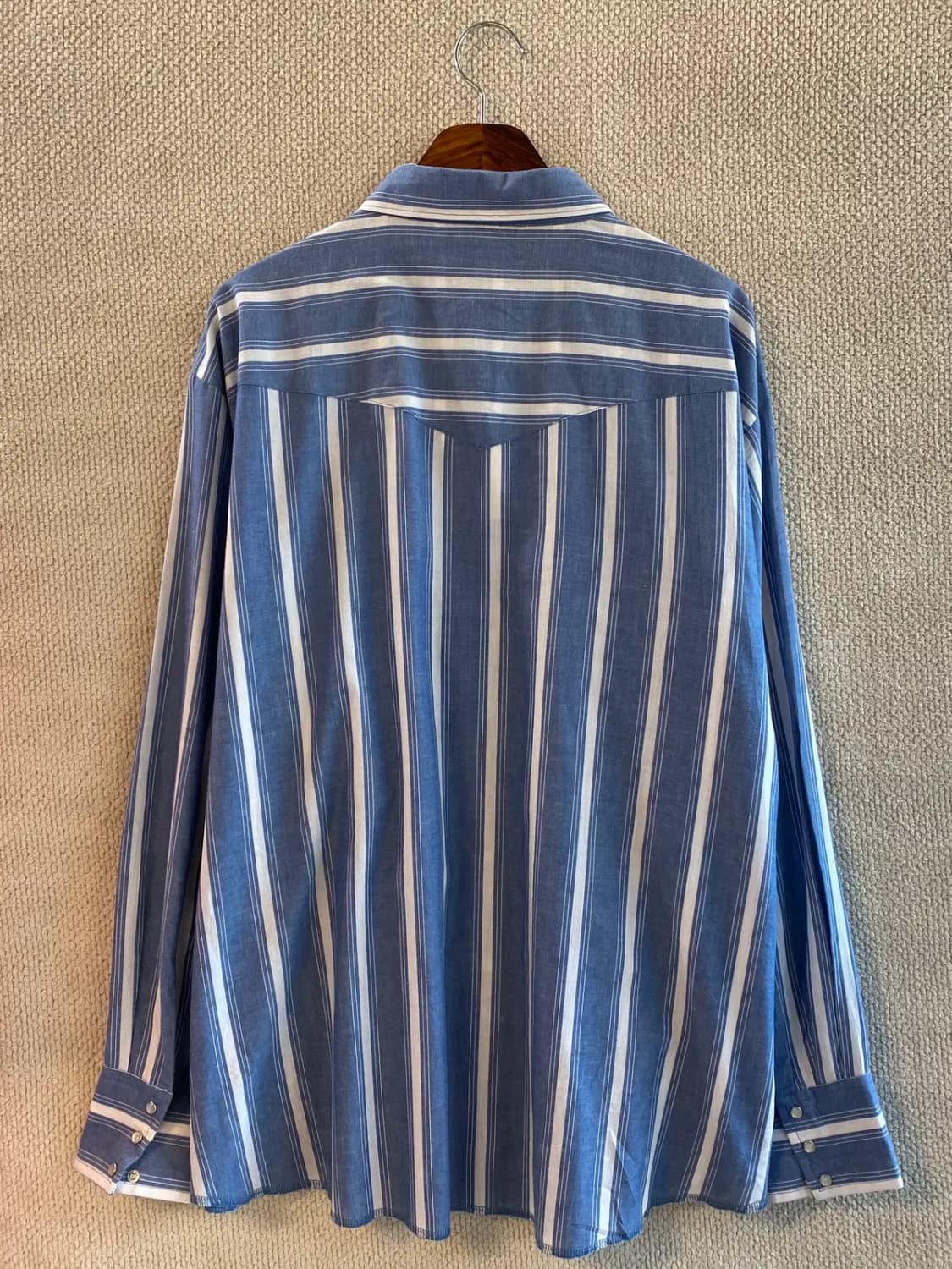 랭글러 스트라이프 셔츠 (Man 2XL) B1807 상품이미지6