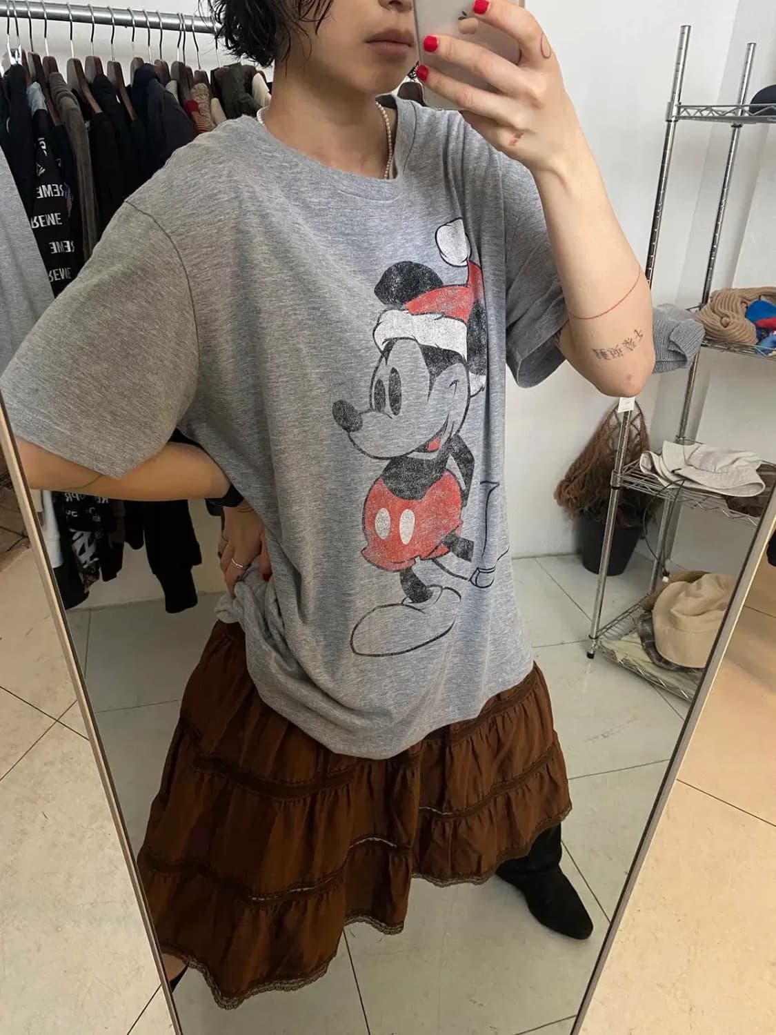 디즈니 미키 반팔 티셔츠 (Man 2XL) 13479 상품이미지2