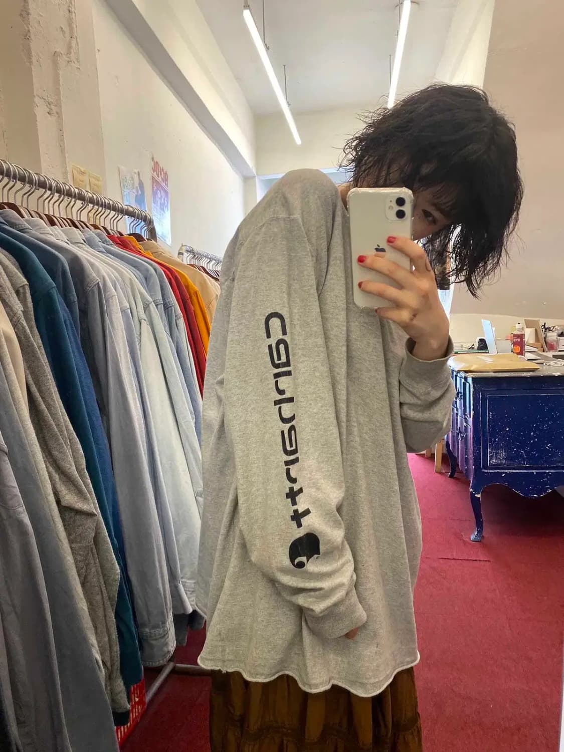 칼하트 긴팔 티셔츠 (Man L) 13476 상품이미지2