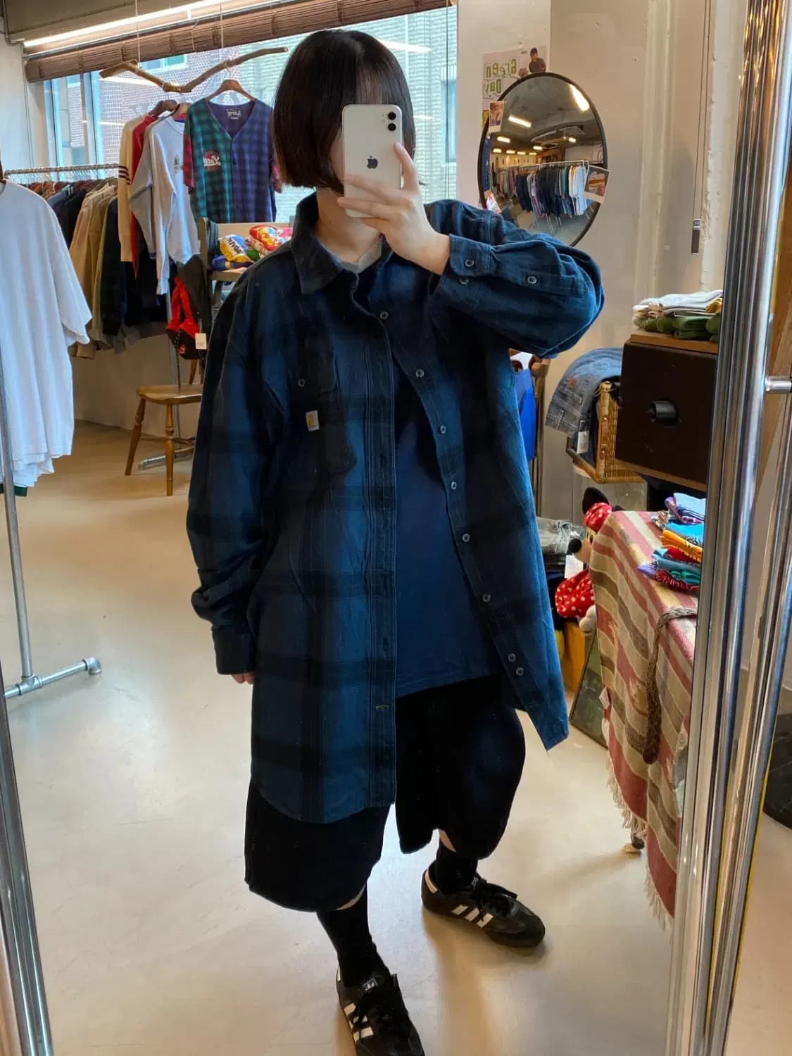 칼하트 체크 셔츠 (Man 2XL) B1824 상품이미지1