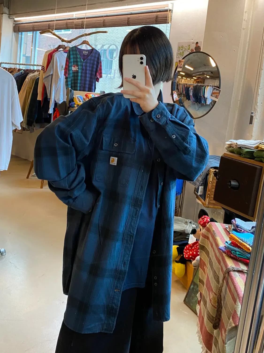 칼하트 체크 셔츠 (Man 2XL) B1824 상품이미지2