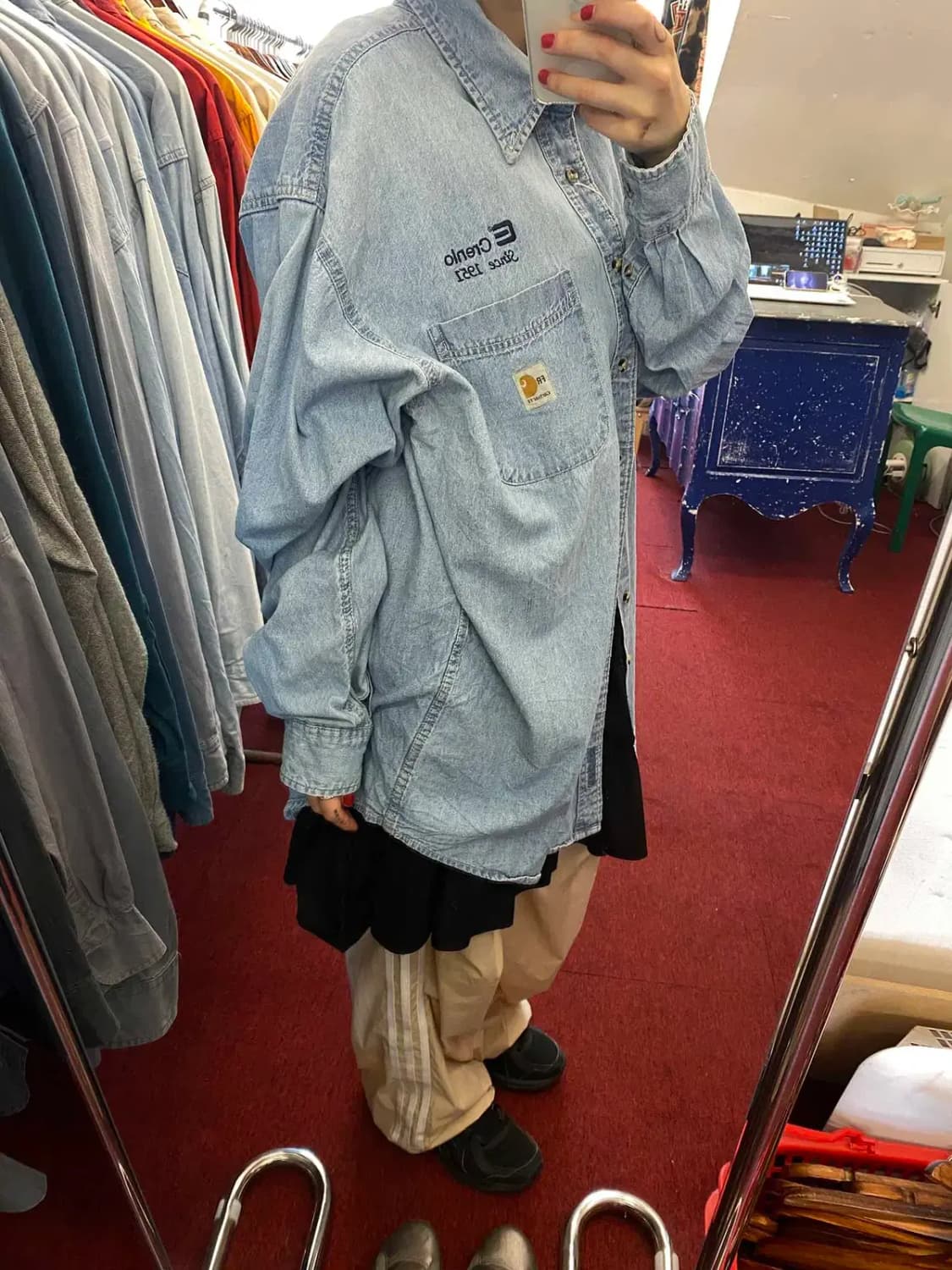 칼하트 데님 셔츠 (Man XL) 13492 상품이미지2